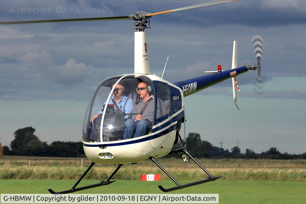 G-HBMW, 1981 Robinson R22 C/N 0170, Visitors from the North East!!!