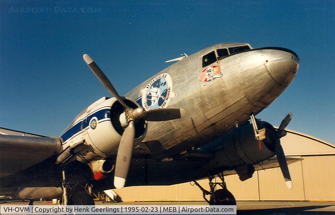 VH-OVM, 1943 Douglas DC3C-R-1830 C/N 16354/33102, Shortstop Jet Charter