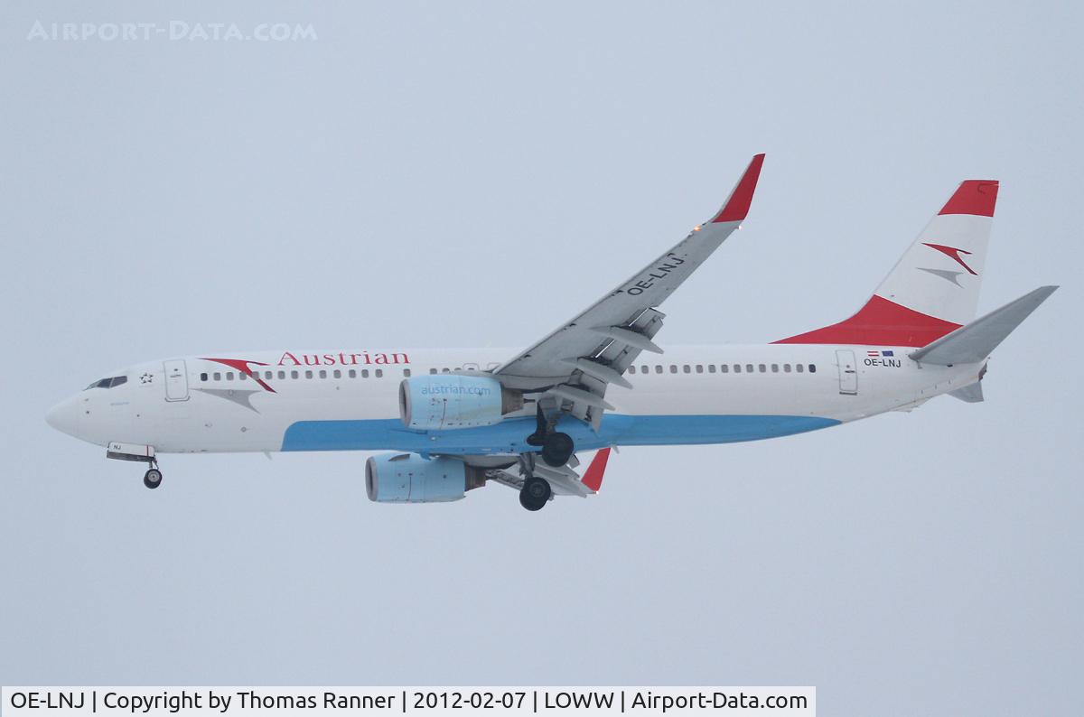 OE-LNJ, 1998 Boeing 737-8Z9 C/N 28177, Austrian Airlines Boeing 737