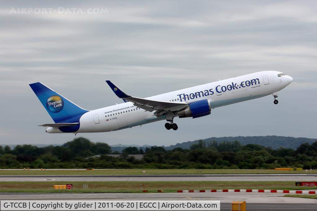 G-TCCB, 1997 Boeing 767-31K C/N 28865, Elegant winglets