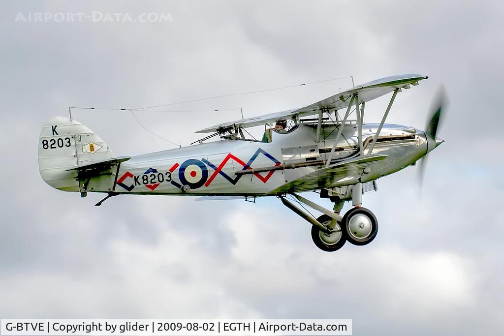 G-BTVE, 1937 Hawker Demon 1 C/N K8203, Great story re the restoration of this aircraft..