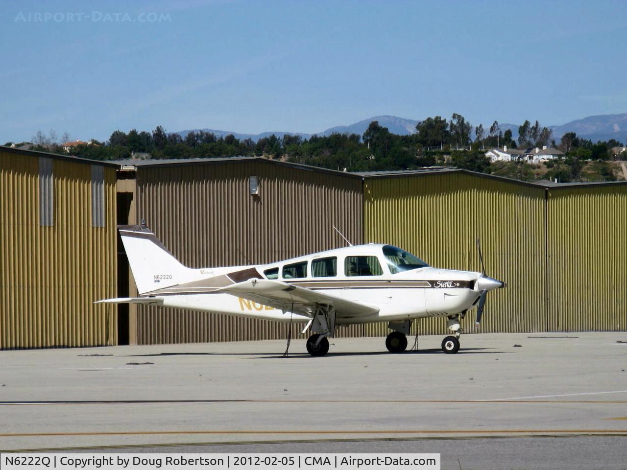 N6222Q, 1982 Beech C24R C/N MC-771, 1982 Beech C24R SIERRA 200, Lycoming IO-360 A&C 200 Hp, retractable gear