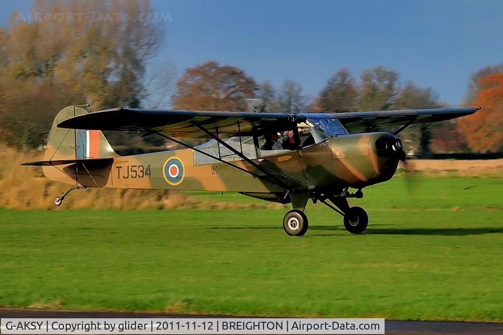 G-AKSY, 1944 Taylorcraft J Auster 5 C/N 1567, Kept in great condition