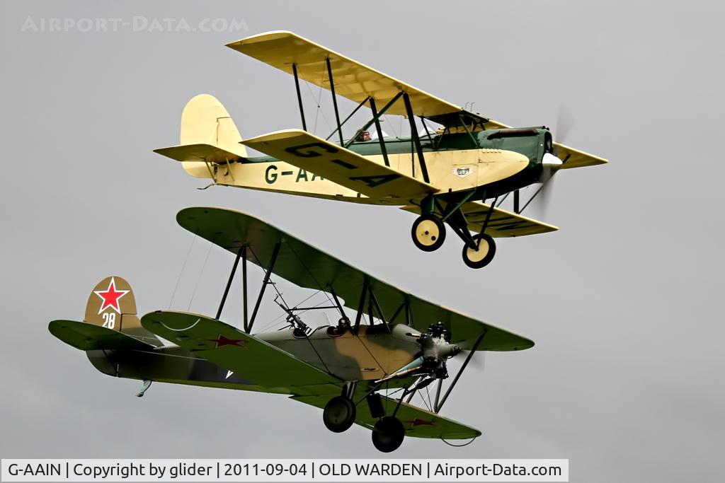 G-AAIN, 1934 Parnall Elf II C/N J.6, Tight!