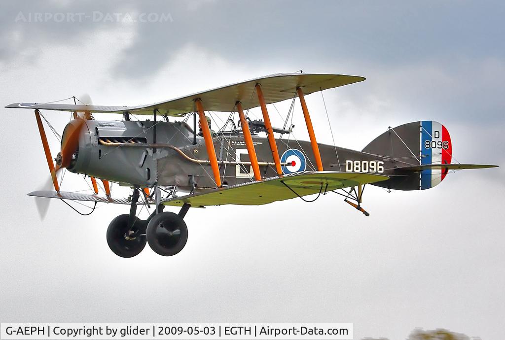 G-AEPH, 1918 Bristol F.2B Fighter C/N 7575, The Brisfit in good form