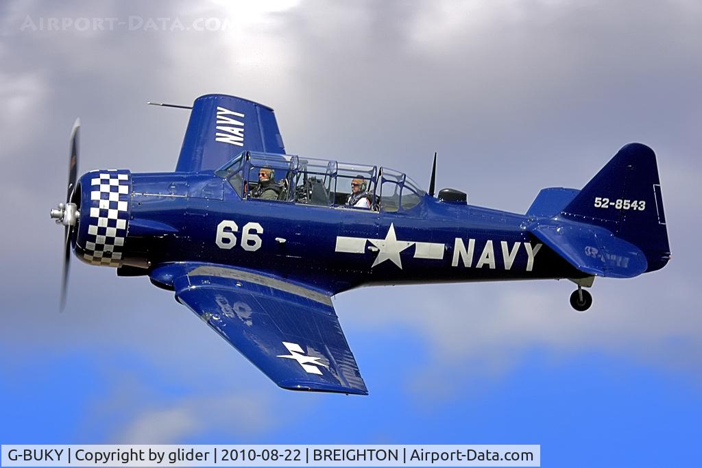 G-BUKY, 1952 Canadian Car & Foundry T-6H Harvard Mk.4M C/N CCF4-464, The Harvard looking great and, expensive!!!  