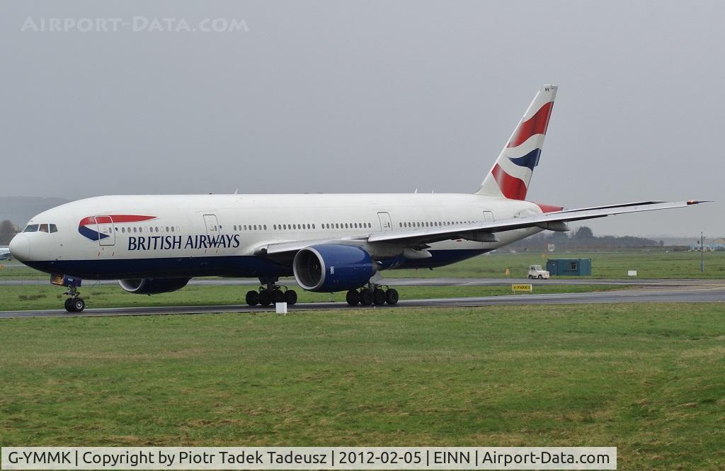 G-YMMK, 2000 Boeing 777-236 C/N 30312, Shannon