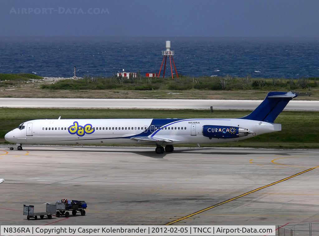 N836RA, 1990 McDonnell Douglas MD-83 (DC-9-83) C/N 53046, DAE - Dutch Antilles Express