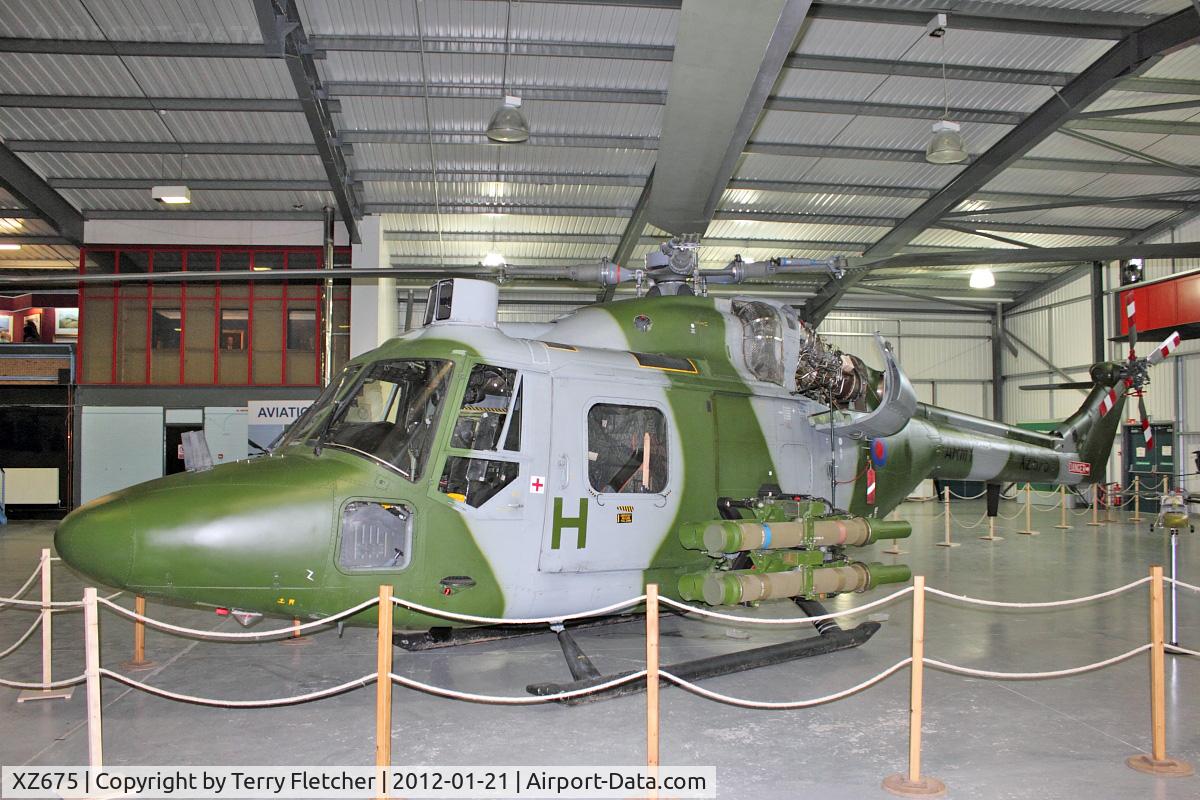 XZ675, 1981 Westland Lynx AH.7 C/N 240, 1981 Westland Lynx AH.7, c/n: 240 at Army Flying Museum , Middle Wallop