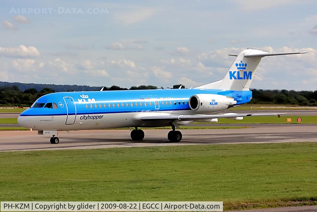 PH-KZM, 1995 Fokker 70 (F-28-0070) C/N 11561, Arrival from Amsterdam