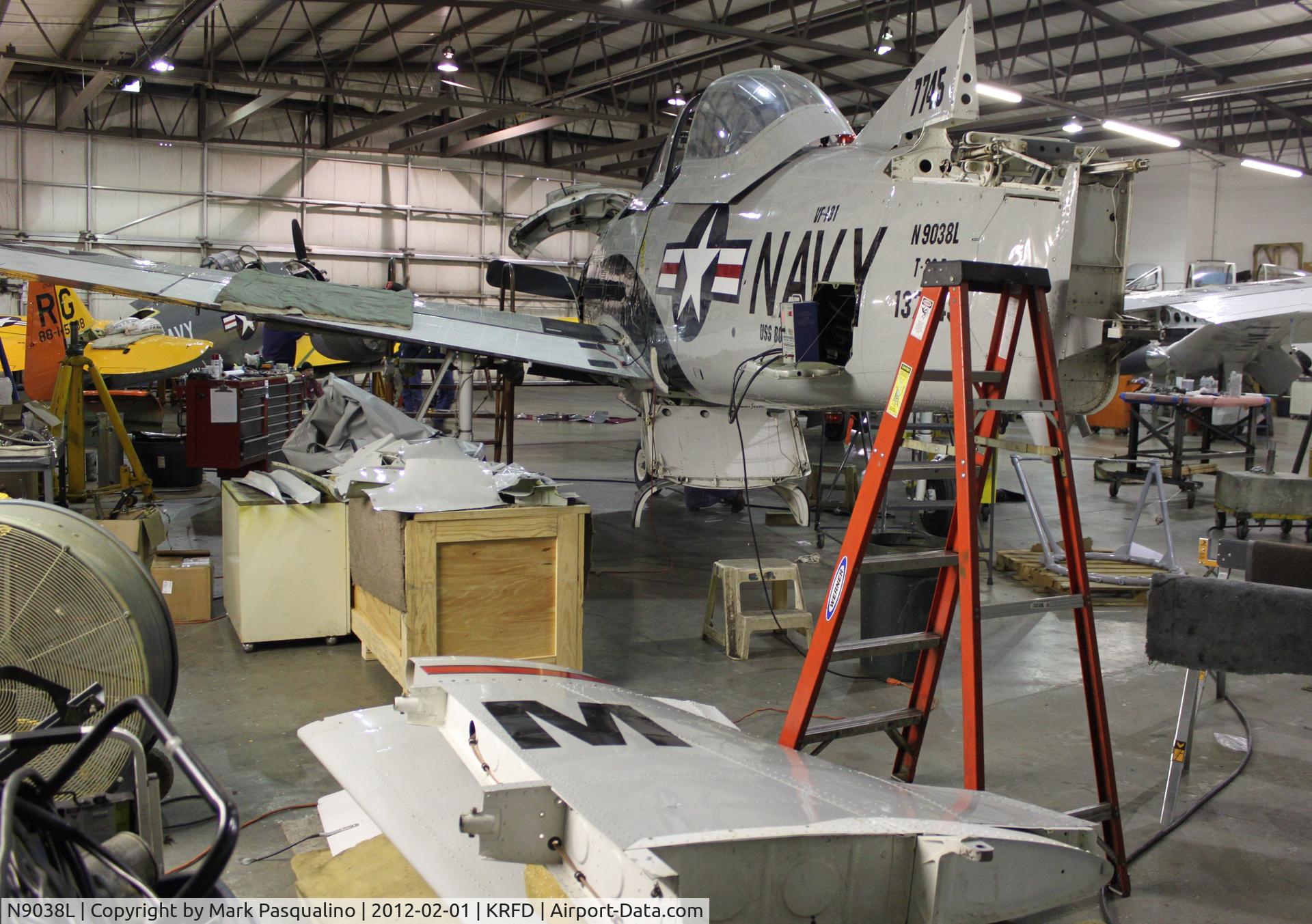 N9038L, 1954 North American T-28B Trojan C/N 200-108 (137745), North American T-28B