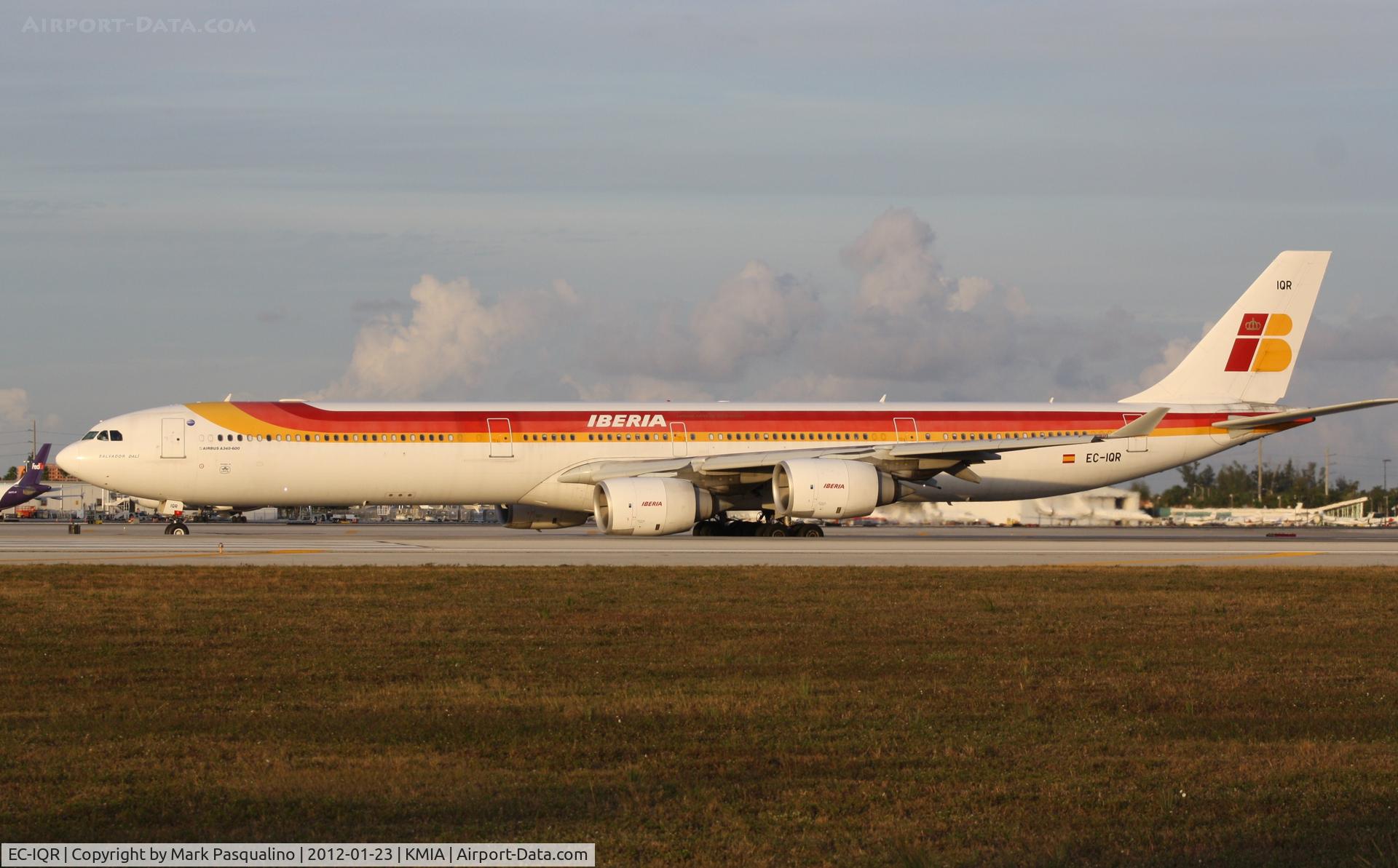 EC-IQR, 2002 Airbus A340-642 C/N 460, Airbus A340-600
