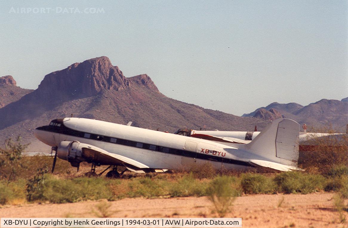 XB-DYU, Douglas C-47B Skytrain C/N 16465/33213, Avra Valley , Arizona