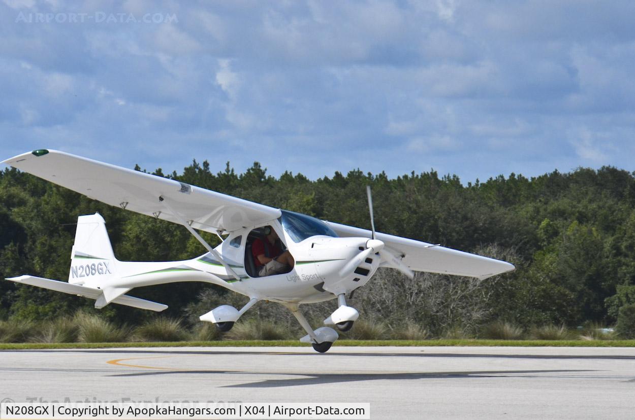 N208GX, Remos GX C/N 331, Crosswind landing at x04