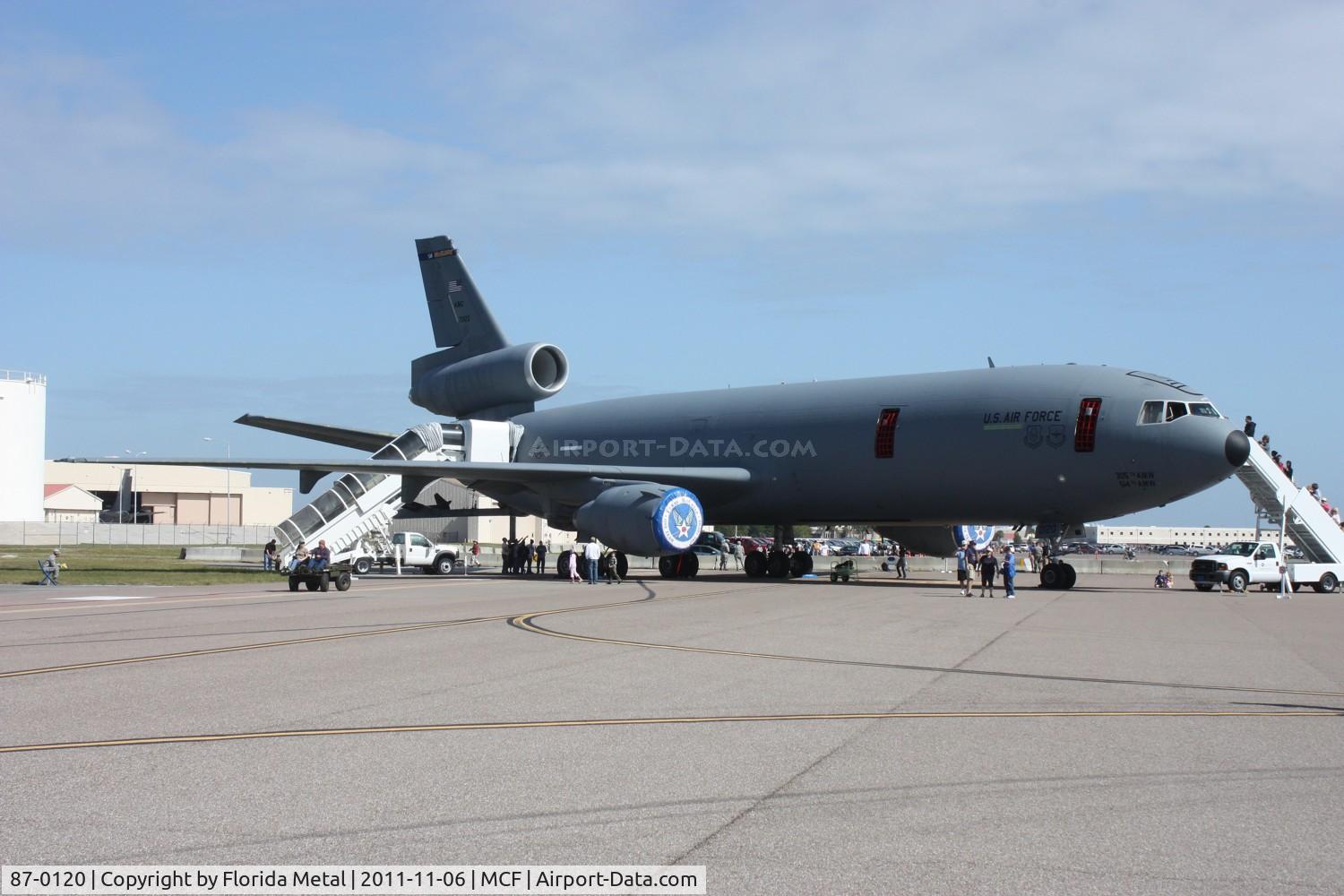 87-0120, 1987 McDonnell Douglas KC-10A Extender C/N 48306, KC-10