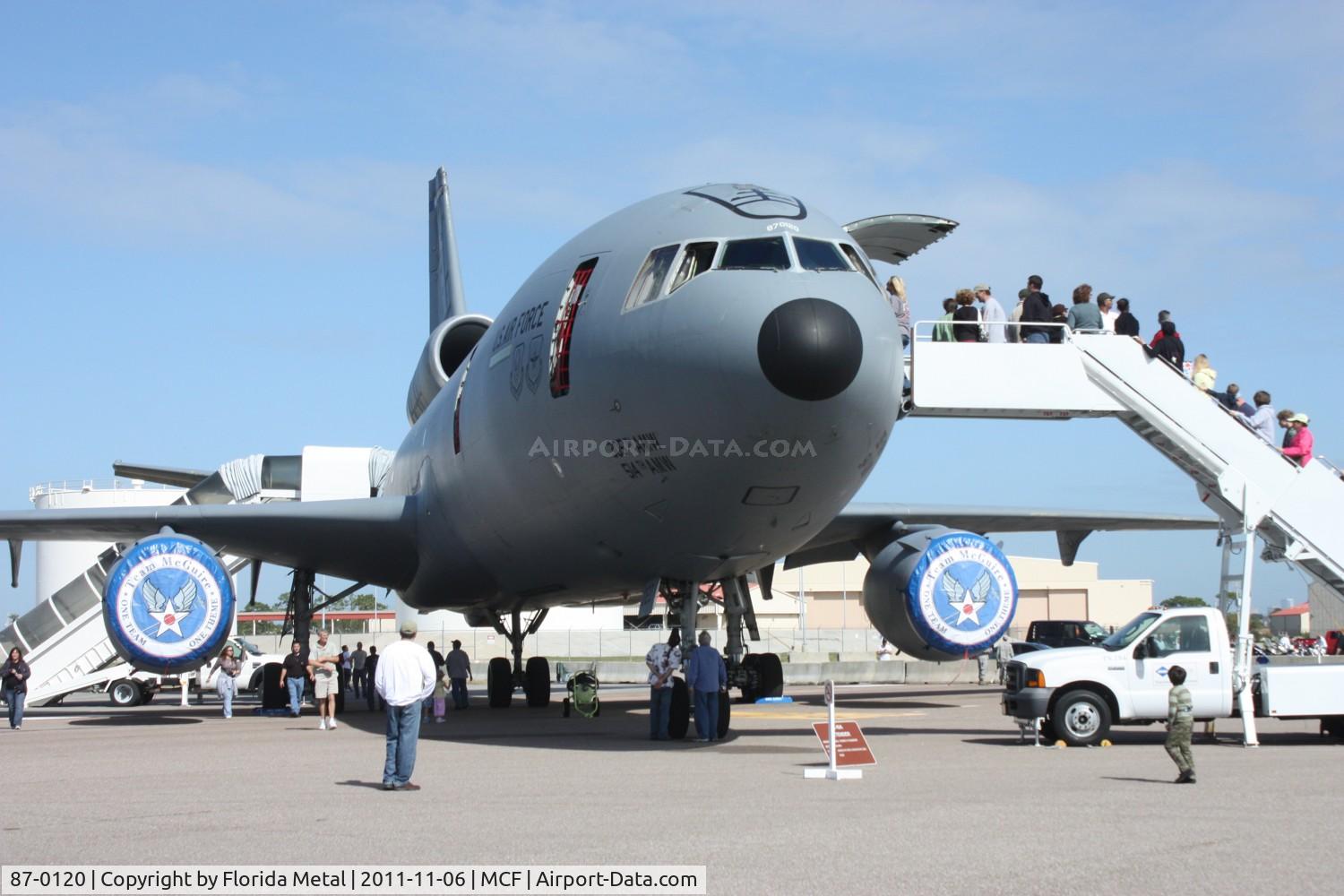 87-0120, 1987 McDonnell Douglas KC-10A Extender C/N 48306, KC-10