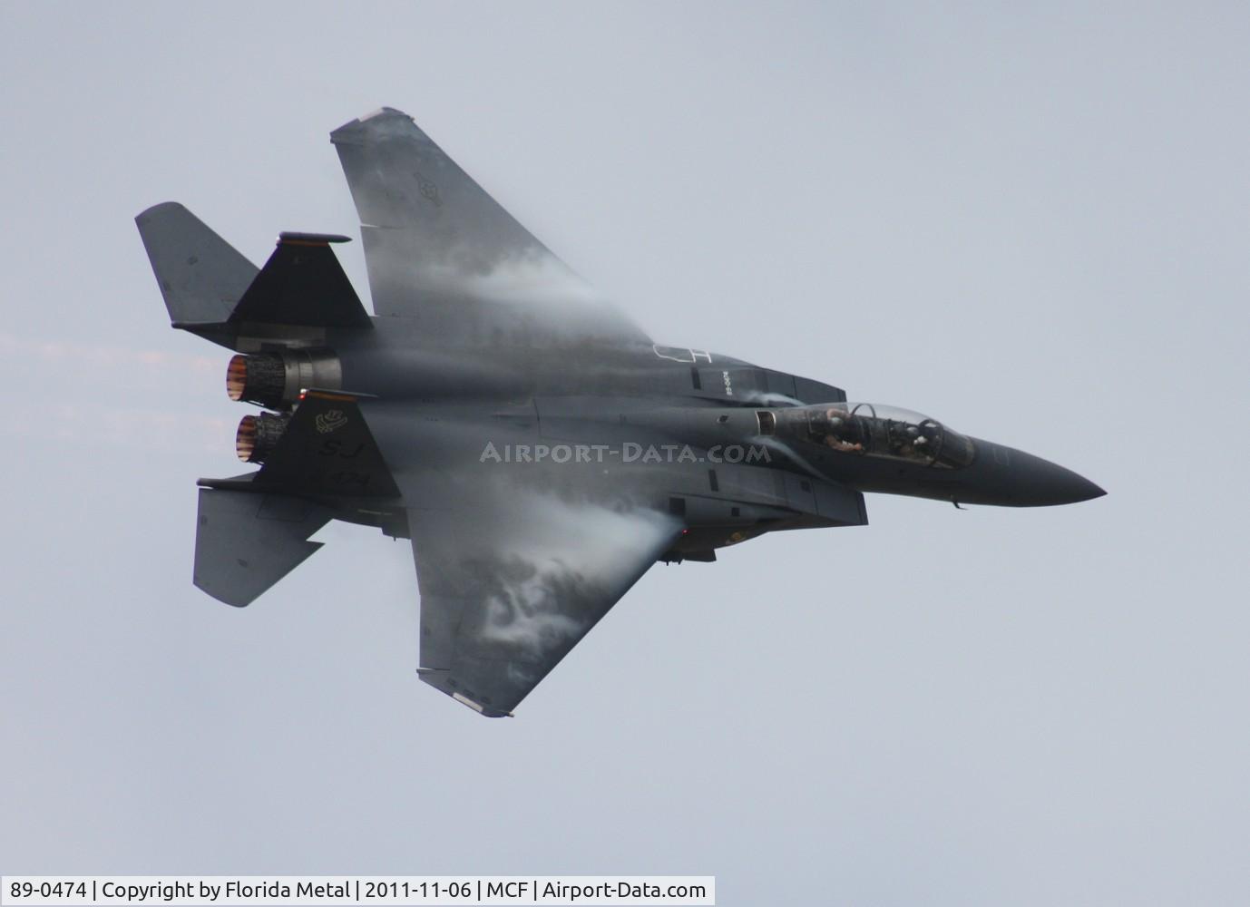 89-0474, 1989 McDonnell Douglas F-15E Strike Eagle C/N 1121/E096, F-15E