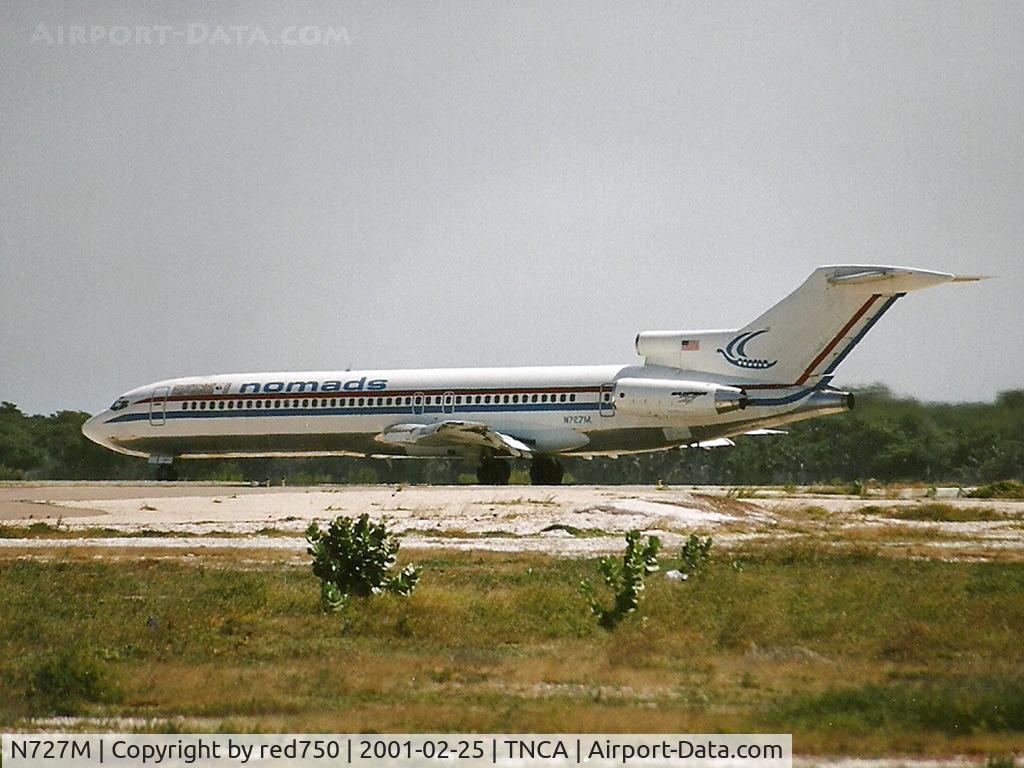 N727M, 1982 Boeing 727-221 C/N 22541, Photograph by Edwin van Opstal with permission. Scanned from a color print.