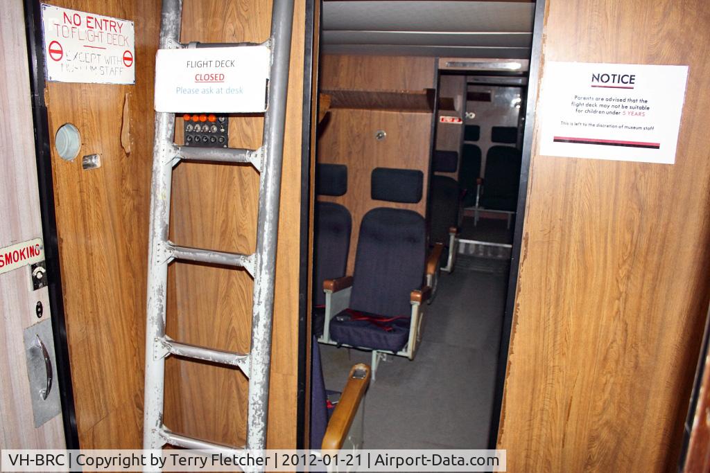 VH-BRC, 1943 Short S.25 Sandringham 4 C/N SH.55C, Inside of VH-BRC (Beachcomber), 1943 Short S-25 Sandringham 4, c/n: SH55C at Solent Sky Museum at Southampton
