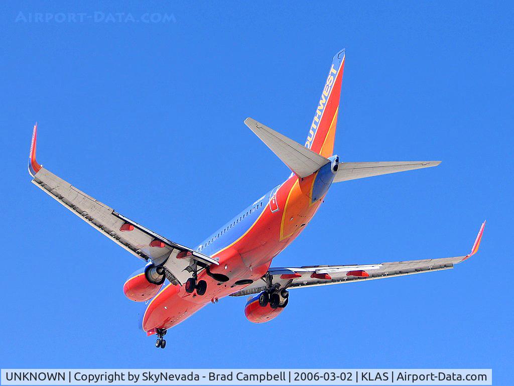 UNKNOWN, Boeing 737 C/N Unknown, Southwest Airlines / Probably one of my best...or maybe not...but no tail number...sorry.