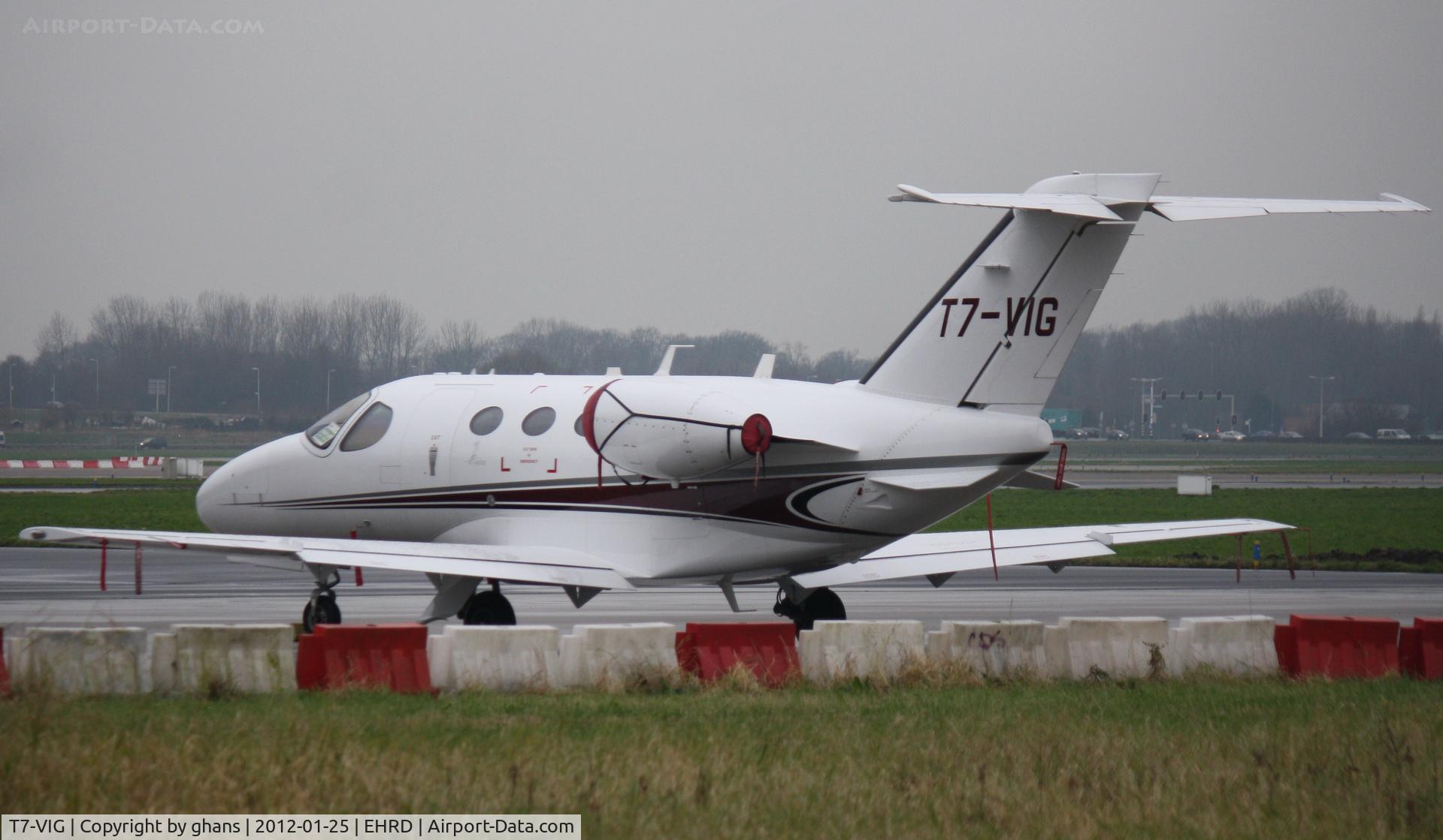 T7-VIG, 2008 Cessna 510 Citation Mustang Citation Mustang C/N 510-0069, Rare visitor @ RTM