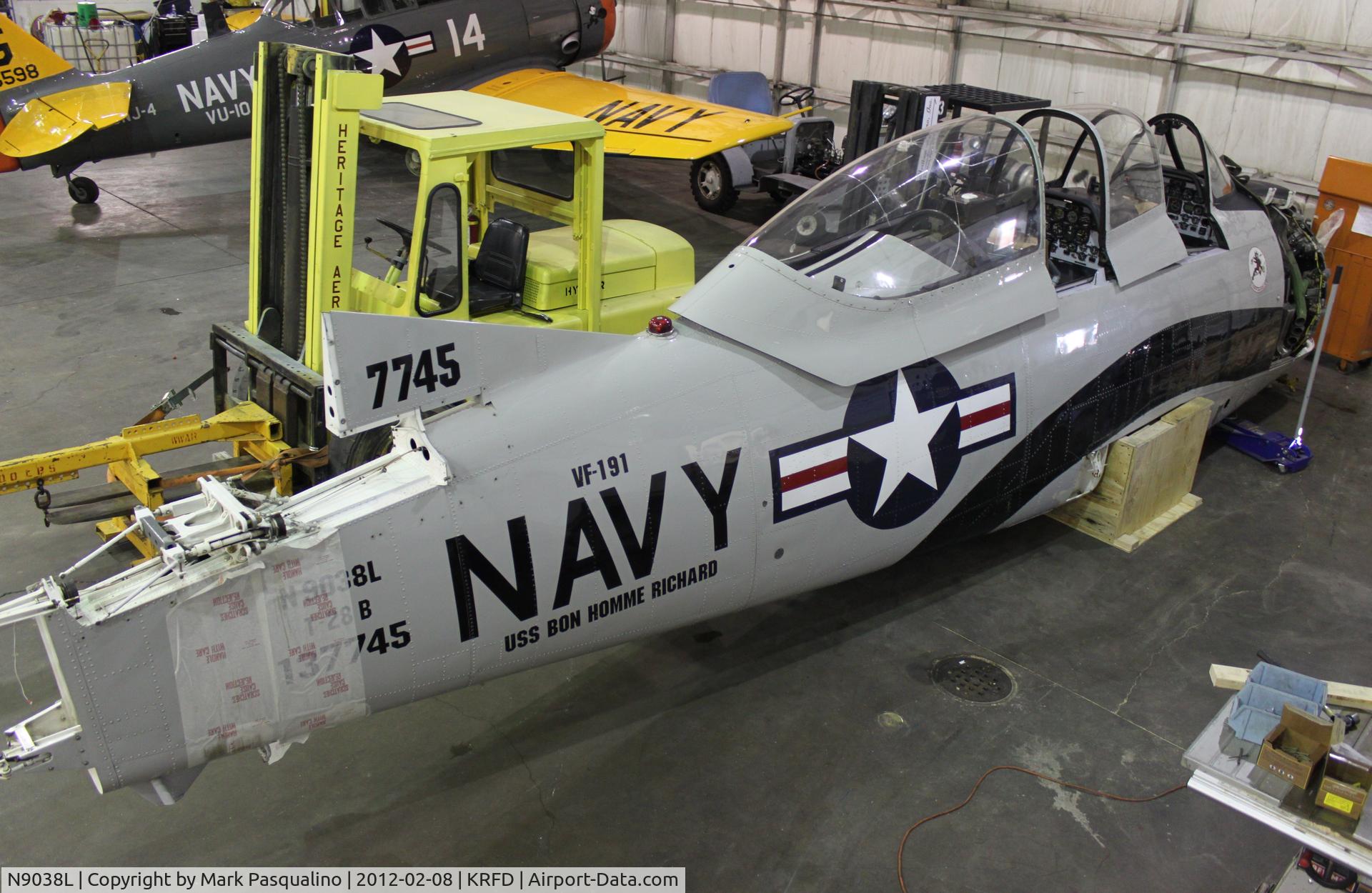 N9038L, 1954 North American T-28B Trojan C/N 200-108 (137745), North American T-28B