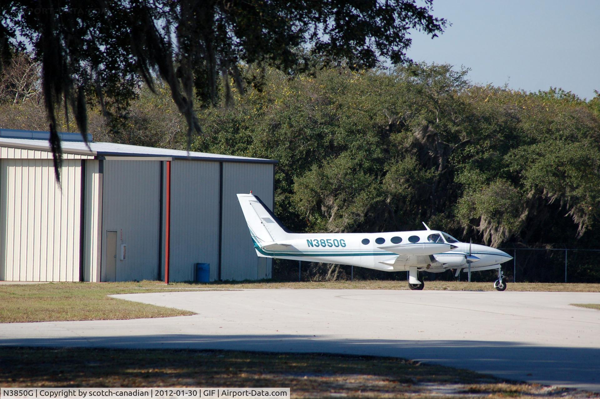 N3850G, 1976 Cessna 340A C/N 340A0208, 1976 Cessna 340A N3850G at Gilbert Airport, Winter Haven, FL 