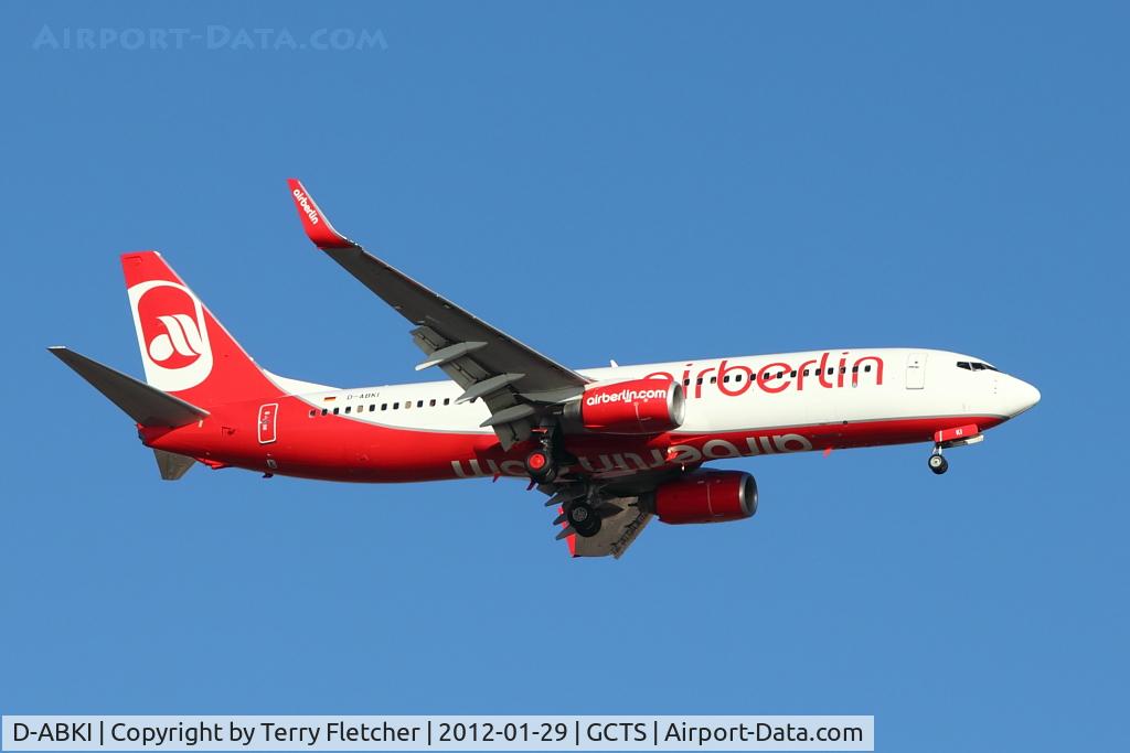 D-ABKI, 2009 Boeing 737-86J C/N 37748, Air Berlin's 2009 Boeing 737-86J, c/n: 37748