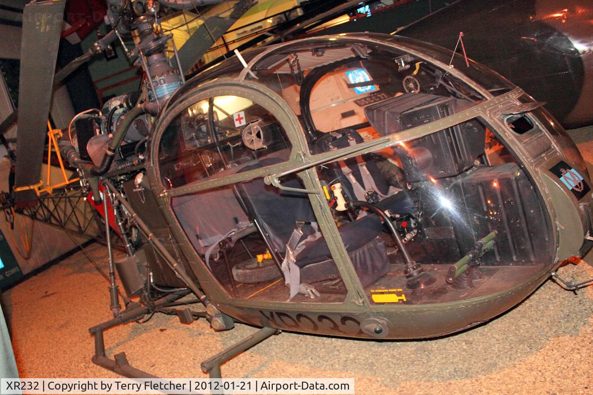 XR232, Sud Aviation Alouette AH2 C/N 1503, Sud Aviation Alouette AH2, c/n: 1503 at Army Flying Museum , Middle Wallop