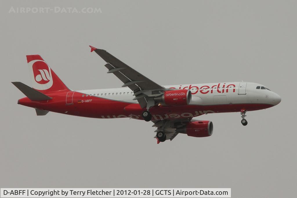 D-ABFF, 2010 Airbus A320-214 C/N 4329, Air Berlin's 2010 Airbus A320-214, c/n: 4329