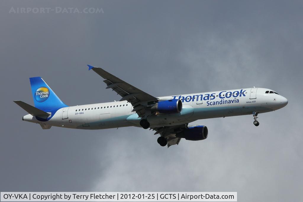 OY-VKA, 2002 Airbus A321-213 C/N 1881, Thos Cook Scandanavia 2002 Airbus A321-211, c/n: 1881