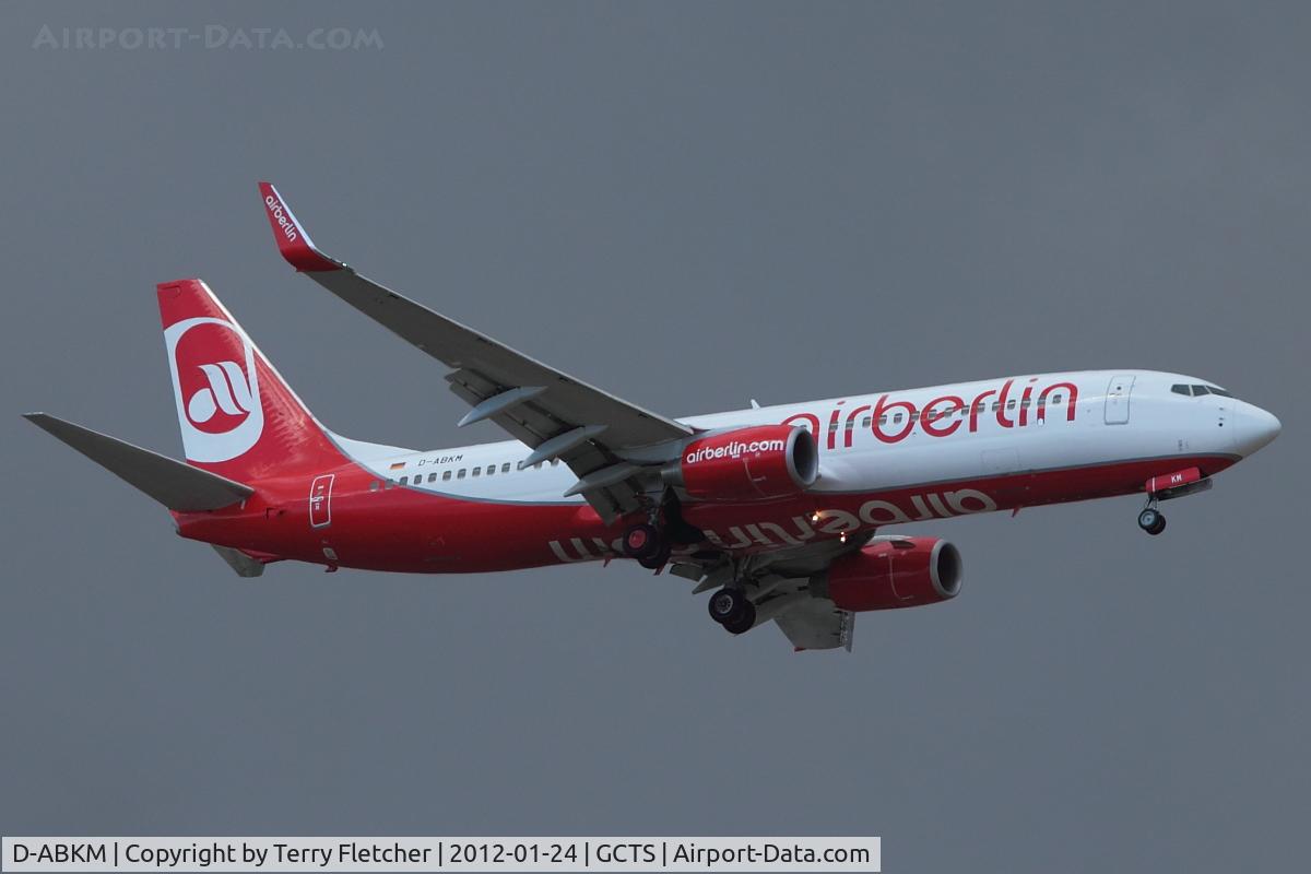 D-ABKM, 2010 Boeing 737-86J C/N 37755, Air Berlin's 2010 Boeing 737-86J WL, c/n: 37755