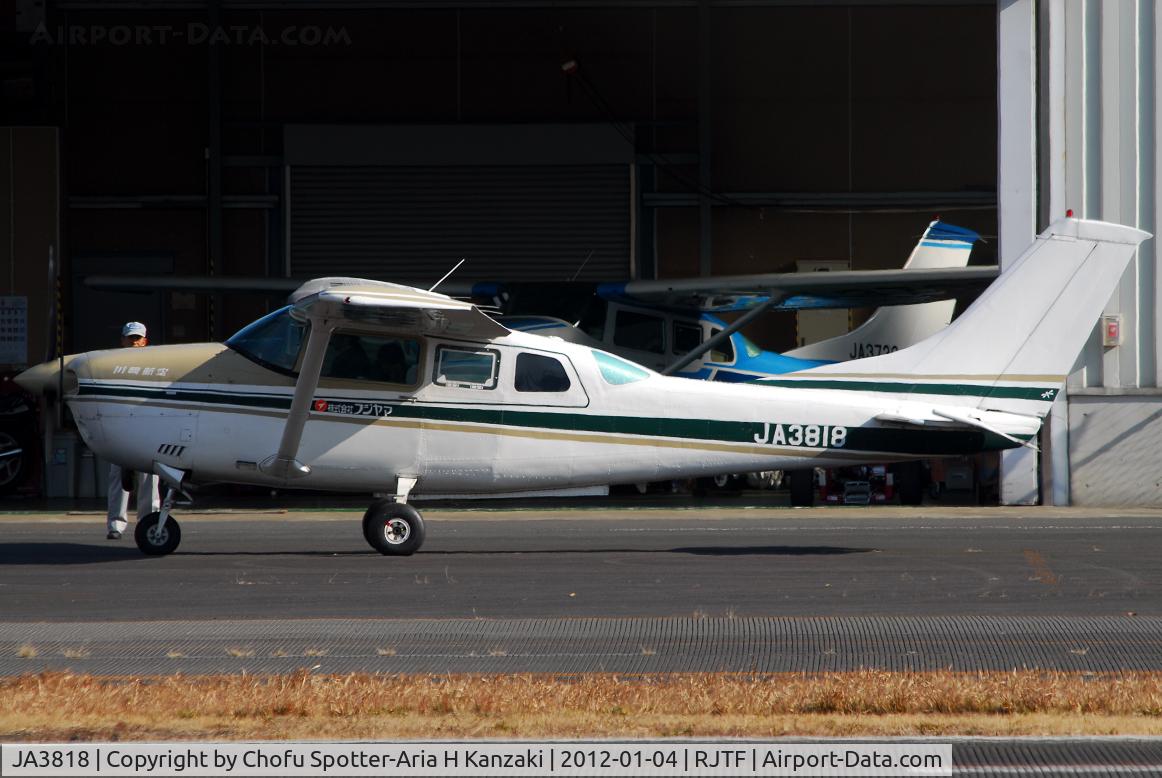JA3818, 1979 Cessna TU206G Turbo Stationair Turbo Stationair C/N U20604670, NikonD200+TAMRON AF 200-500mm F/5-6.3 LD IF