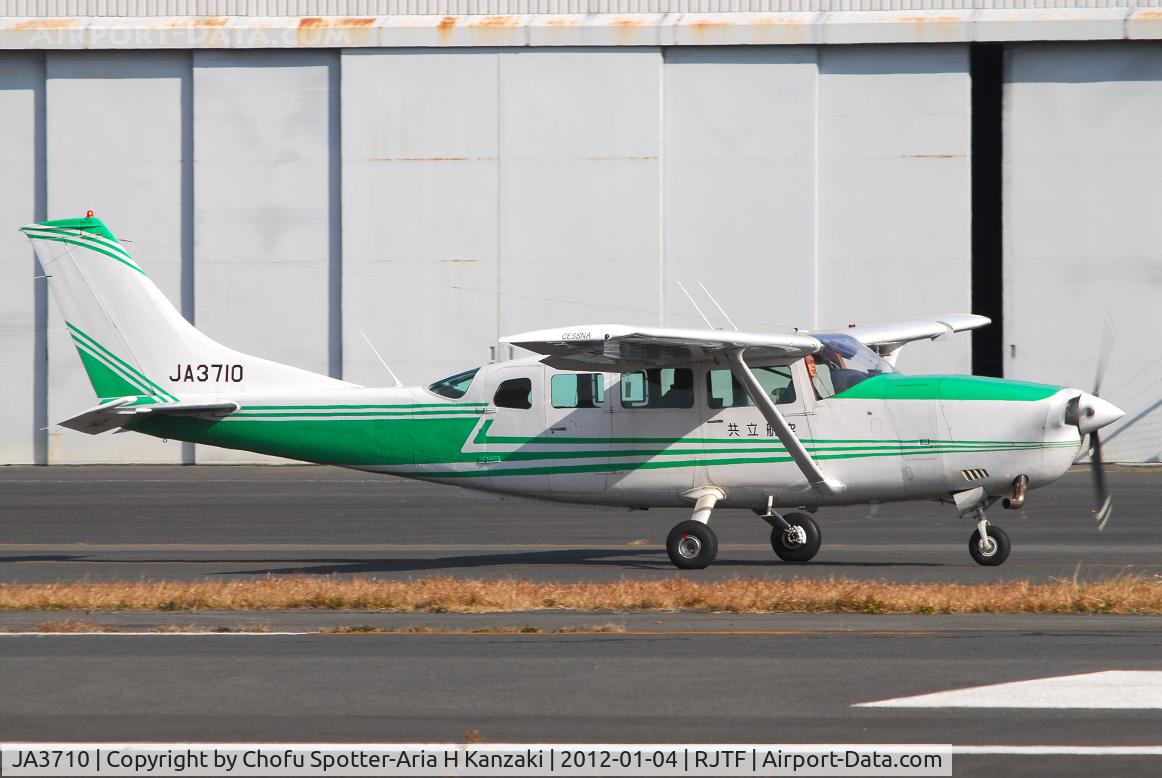 JA3710, 1974 Cessna T207 C/N 20700242, NikonD200+TAMRON AF 200-500mm F/5-6.3 LD IF