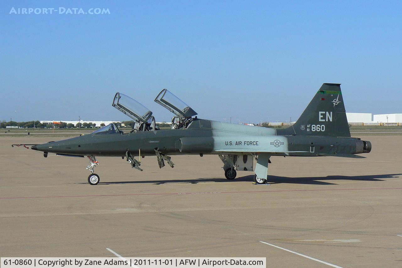 61-0860, 1961 Northrop AT-38B Talon C/N N.5226, At Alliance Airport - Fort Worth, TX