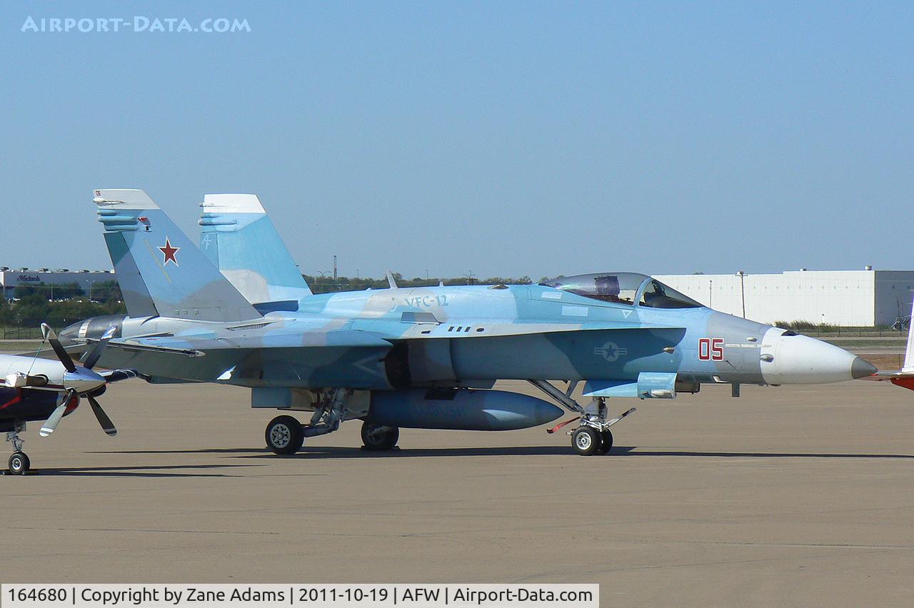 164680, McDonnell Douglas F/A-18C Hornet C/N 1110, At Alliance Airport - Fort Worth, TX