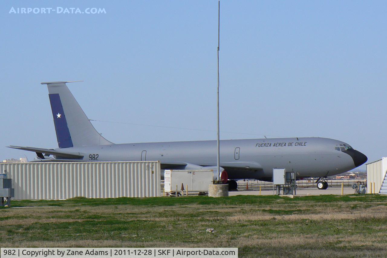982, 1957 Boeing KC-135E Stratotanker C/N 17730, Chilean Air Force KC-135E at Kelly AFB - San Antonio, TX