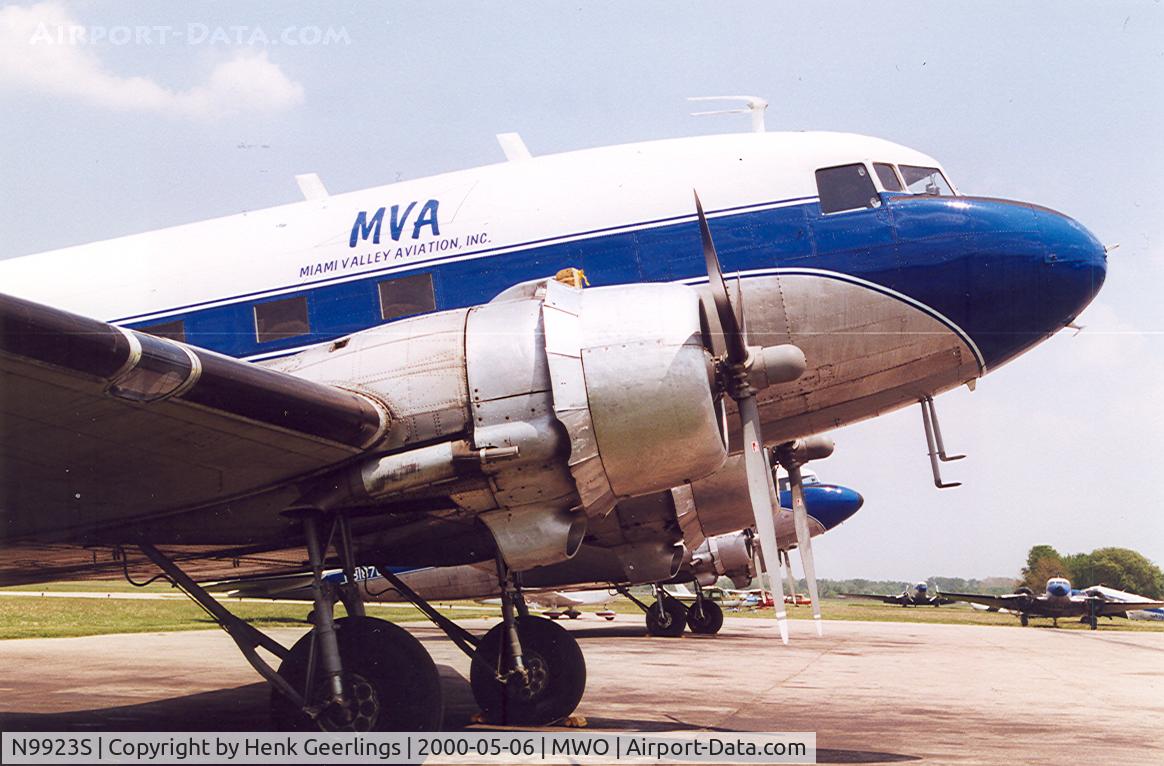 N9923S, 1951 Douglas DC3C C/N 25964, Miami Valley  Aviation , ship 99