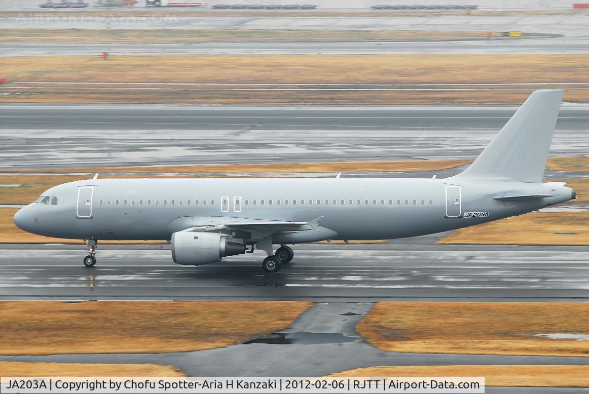 JA203A, 2003 Airbus A320-211 C/N 2061, NikonD200+TAMRON SP AF 70-200mm F/2.8 Di LD [IF]