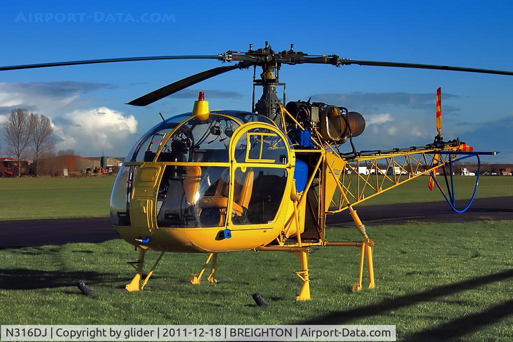 N316DJ, Aerospatiale SA-315B Lama C/N 2505, Becoming a familiar and very welcome visitor