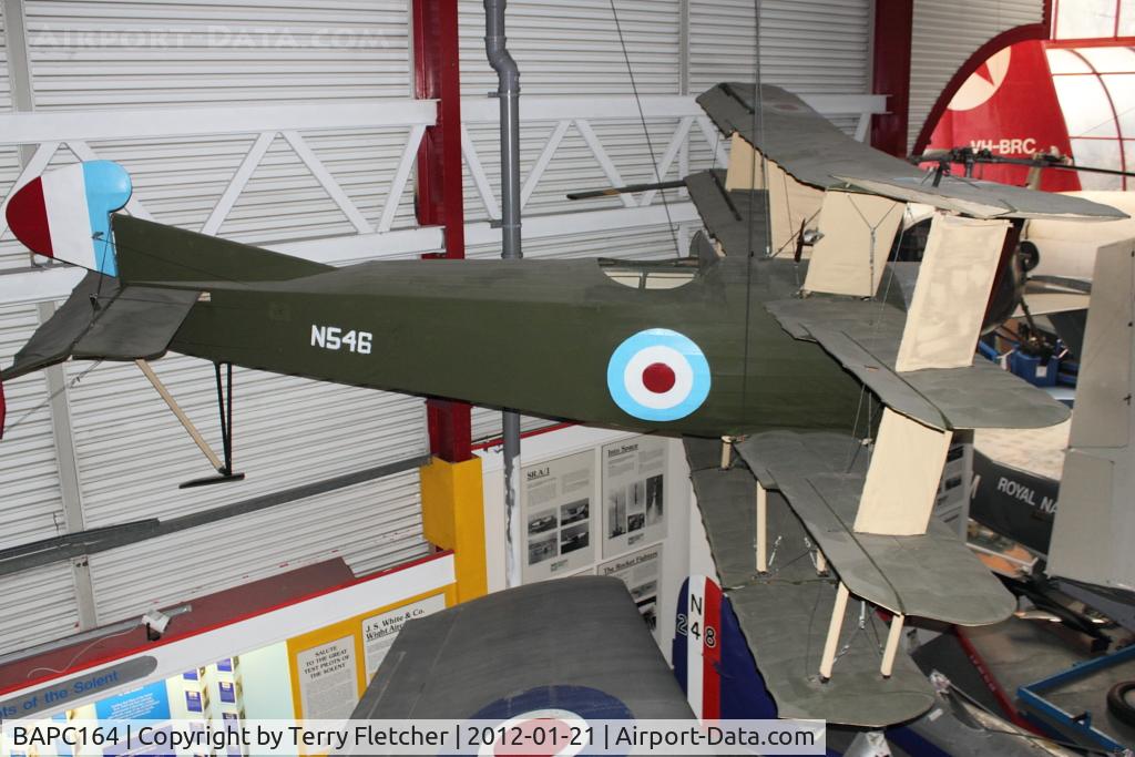 BAPC164, 1980 Wight Quadraplane Type I Replica C/N BAPC.164, BAPC164 (N546), Wight Quadraplane (replica), c/n: BAPC210 at Solent Sky Museum , Southampton