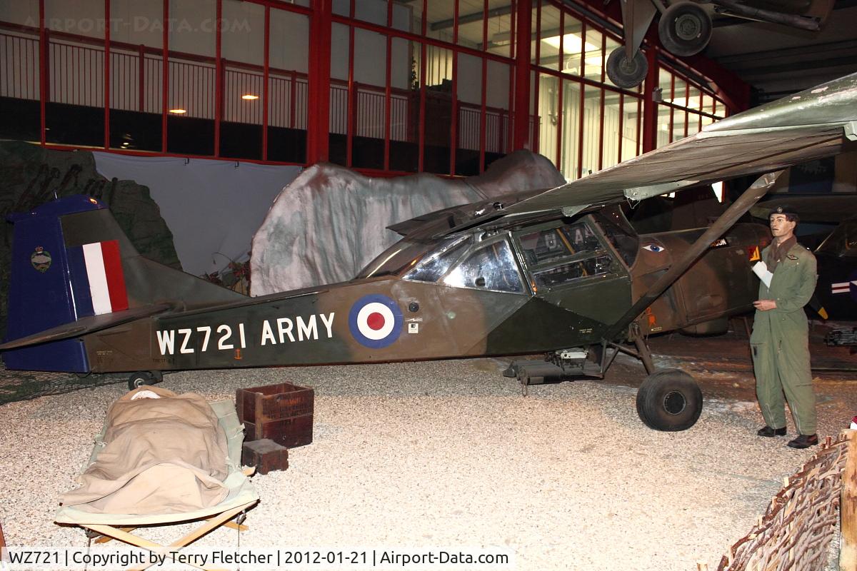 WZ721, Auster AOP.9 C/N B5/10/45, Auster AOP9, c/n: B5/10/45 at Army Flying Museum at Middle Wallop