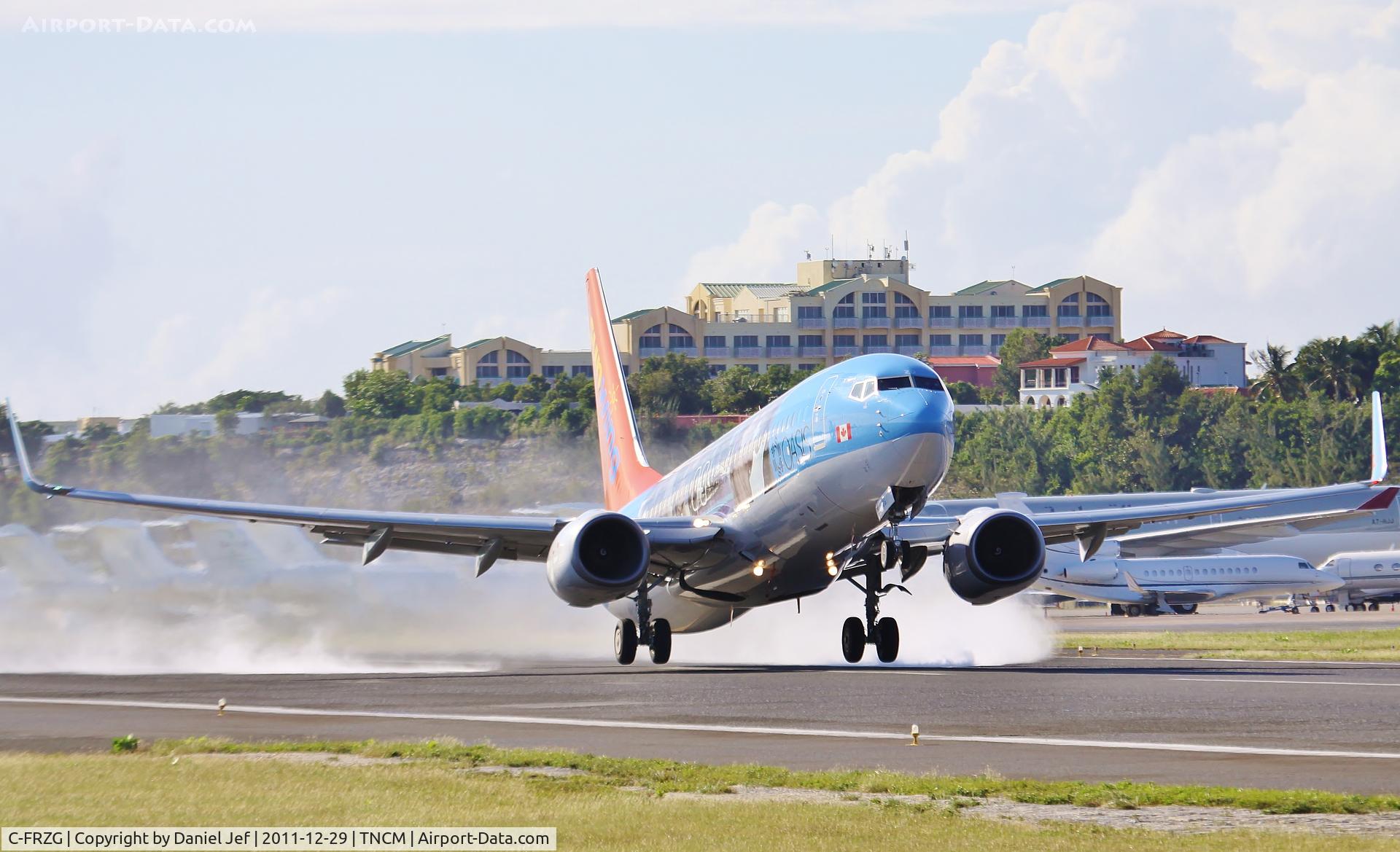 C-FRZG, 2008 Boeing 737-8K5 C/N 35139, C-FRZG