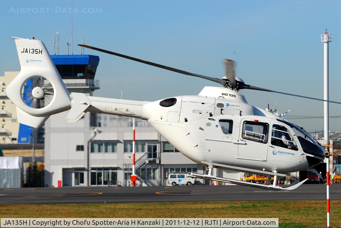 JA135H, 2006 Eurocopter EC-135T-2 C/N 0496, NikonD200+TAMRON SP AF 70-200mm F/2.8 Di LD [IF]