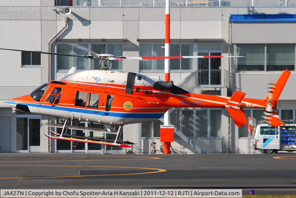 JA427N, 2000 Bell 427 C/N 56022, NikonD200+TAMRON SP AF 70-200mm F/2.8 Di LD [IF]