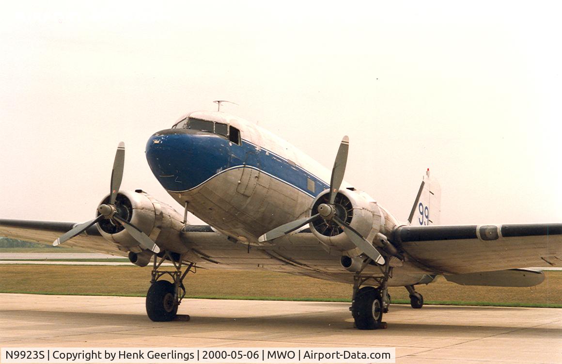 N9923S, 1951 Douglas DC3C C/N 25964, Miami Valley Aviation - MVA , ship 99