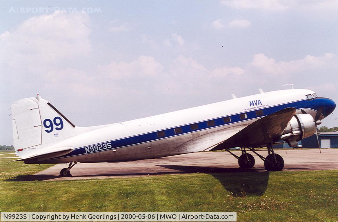 N9923S, 1951 Douglas DC3C C/N 25964, Miami Valley Aviation - MVA ship 99