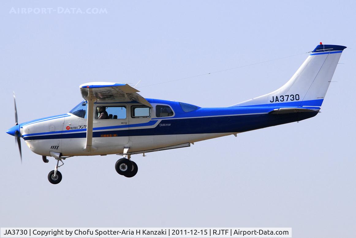 JA3730, 1976 Cessna TU206F Turbo Stationair C/N U20602786, NikonD200+TAMRON AF 200-500mm F/5-6.3 LD IF