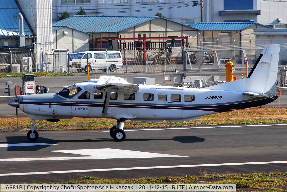 JA881B, 2001 Cessna 208B  Grand Caravan C/N 208B0302, NikonD200+TAMRON AF 200-500mm F/5-6.3 LD IF