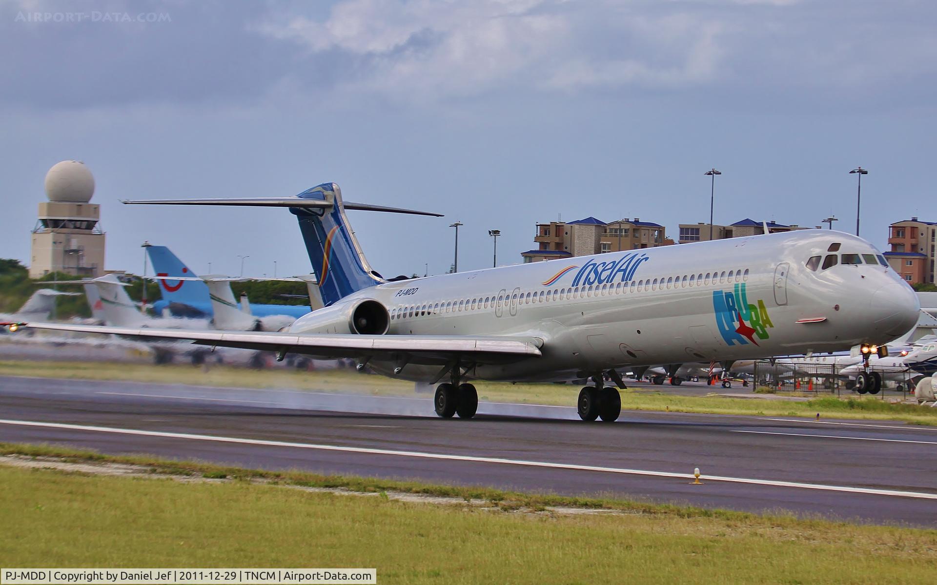 PJ-MDD, 1990 McDonnell Douglas MD-82 (DC-9-82) C/N 49972, PJ-MDD